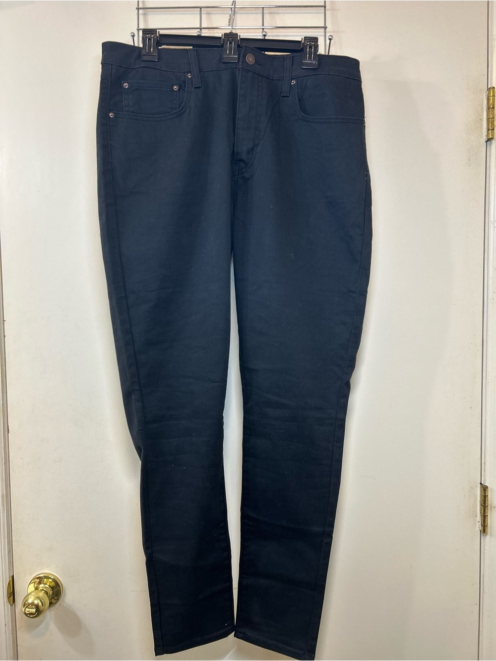Levi's Slim Straight Black Jeans